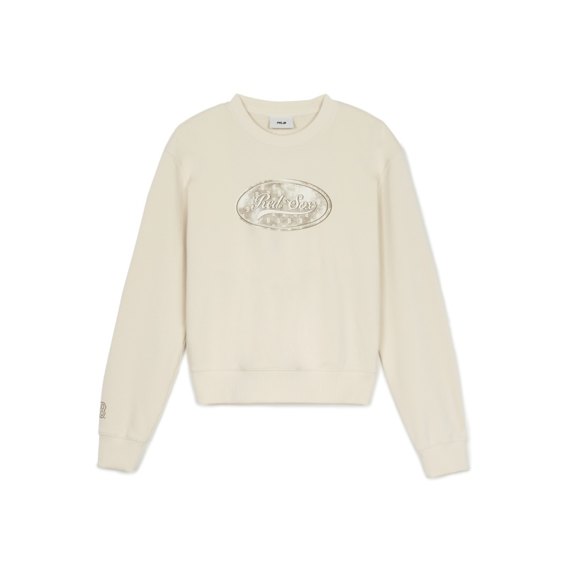 

MLB Толстовка Boston Red Sox RED SOX женская cream