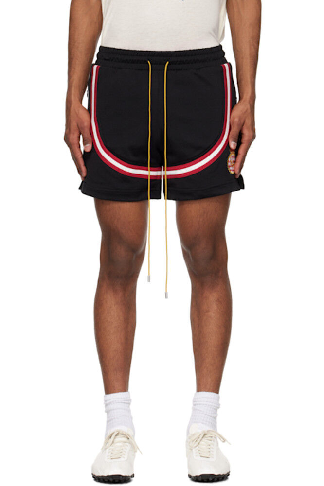 

Черные спортивные шорты Crest Veille Rhude