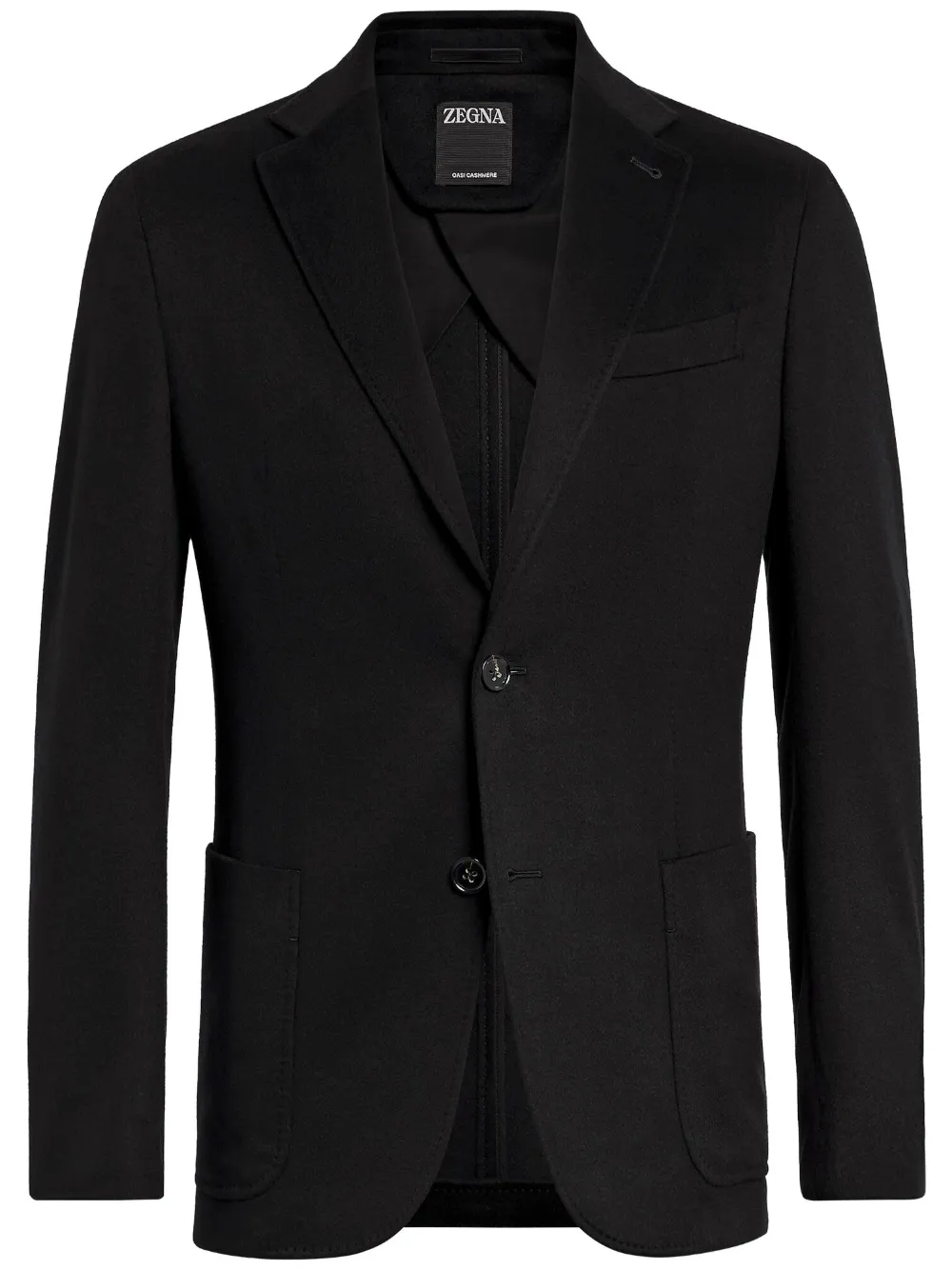 

Кашемировая куртка-рубашка Oasi Zegna, черный
