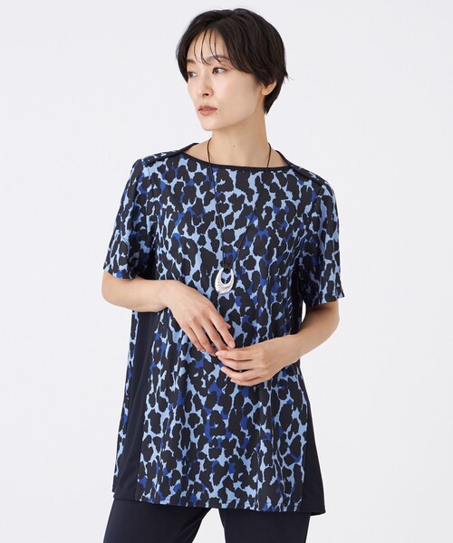 

Туника из мягкой ткани, машинная стирка, раскрой и пошив EVEX by KRIZIA, темно-синий