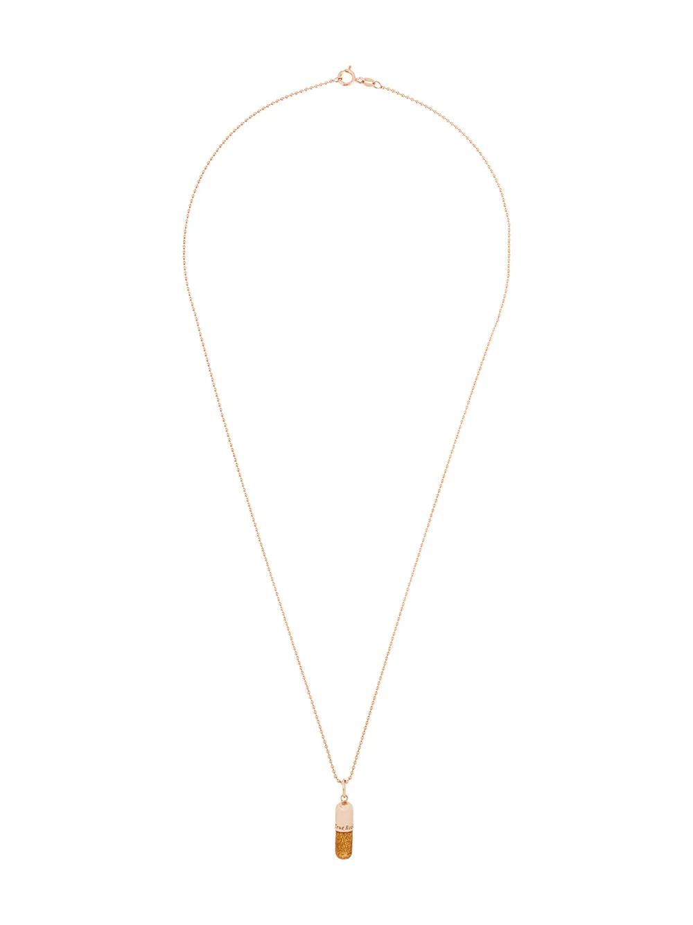 

Колье Glitter Pill с кулоном в виде пилюли True Rocks, металлик