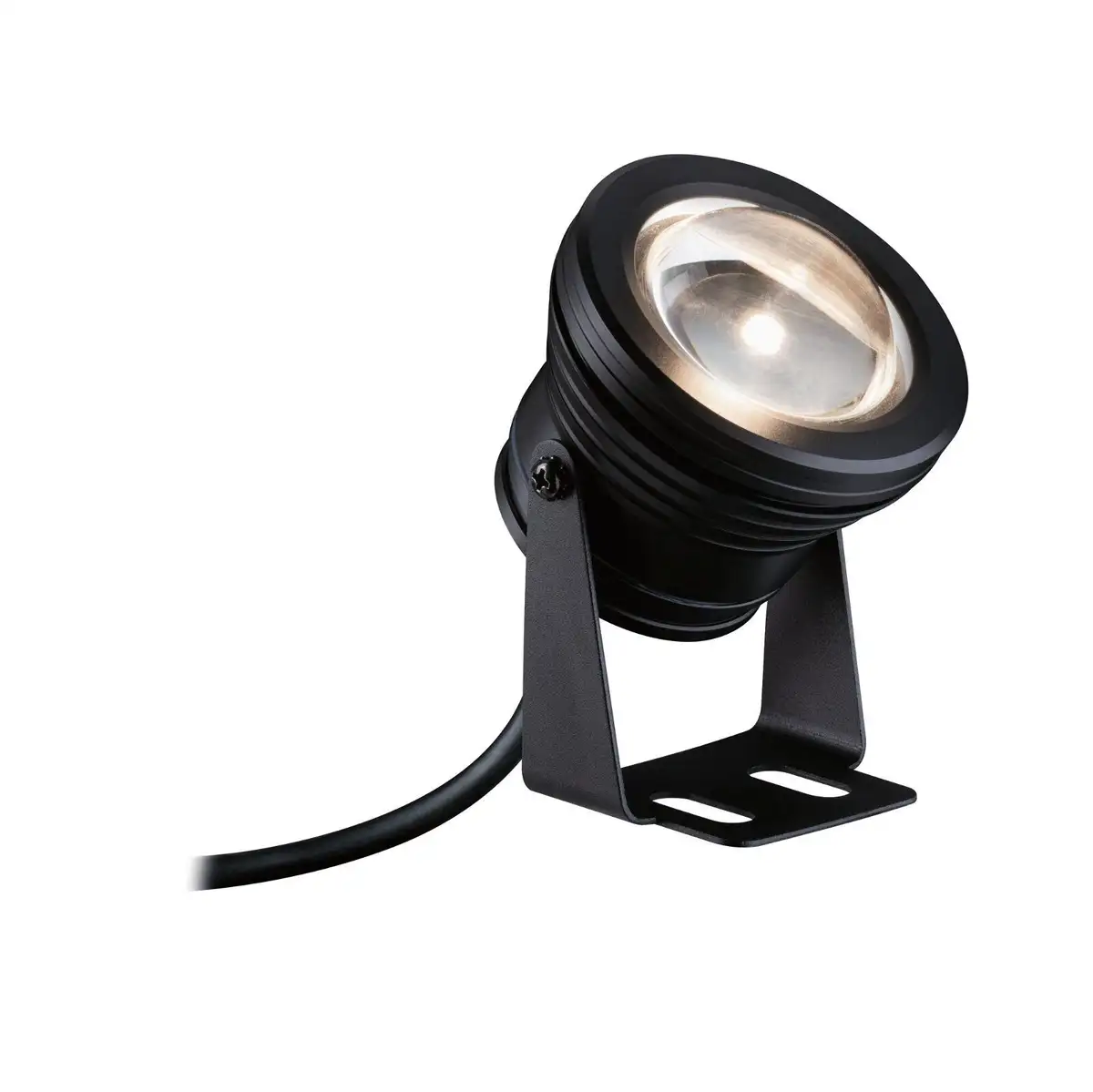 

Светодиодный садовый точечный светильник Paulmann "Plug & Shine Spot Pond Light Single Spot IP68 3000K 5W Черный", 1 лампочка Ø 7,2 см, Высота: 11,0 см, черный