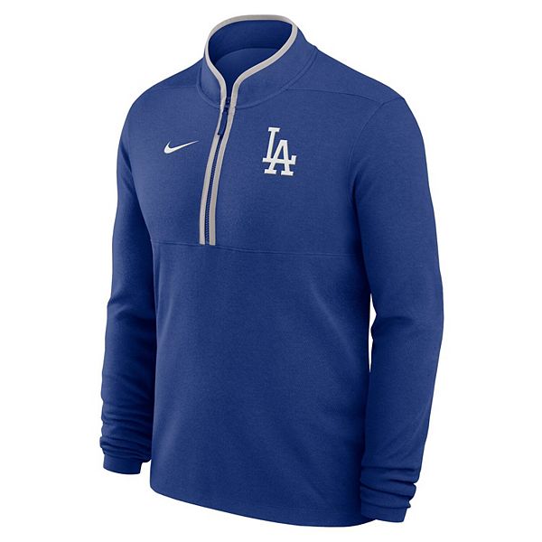 Мужская толстовка Los Angeles Dodgers Dri-FIT Victory с полузастежкой Nike — фото 3