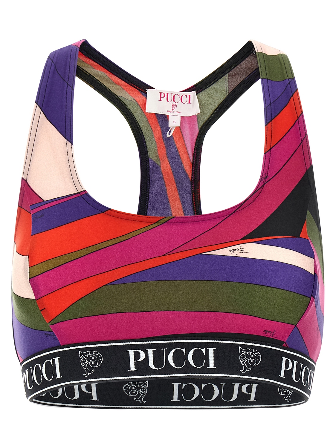 

Спортивный топ 'Iride' Emilio Pucci, мультиколор