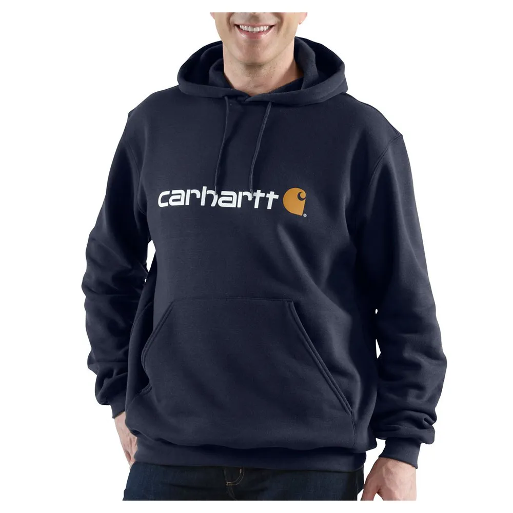 

Худи Carhartt Logo Loose Fit, черный