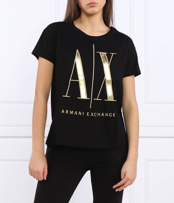 

Футболки Regular fit Armani Exchange, черный