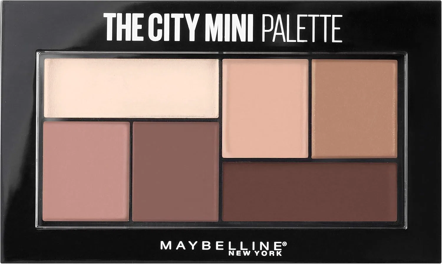 Тени для век Matte About Town Maybelline The City Mini Eyeshadow Palette, 3.97 г