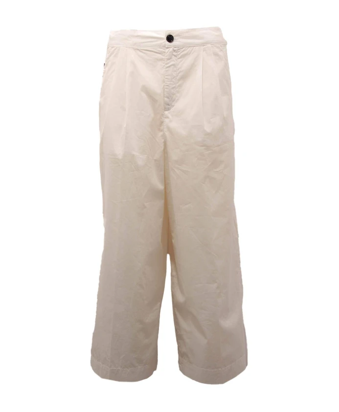 

Брюки из хлопкового поплина с боковыми карманами Woolrich, белый