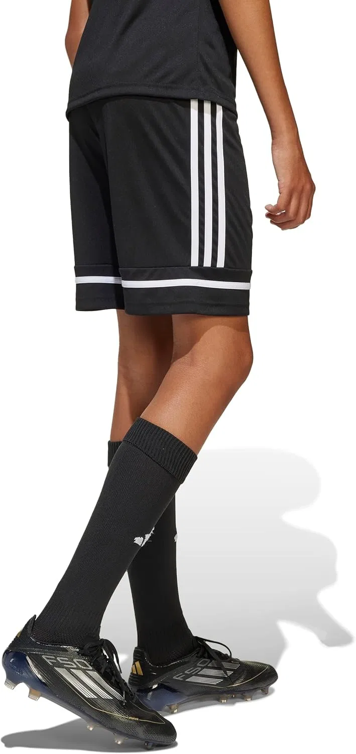 Adidas Originals Детские шорты Adidas Squadra 25, черный/черный/белый — фото 3