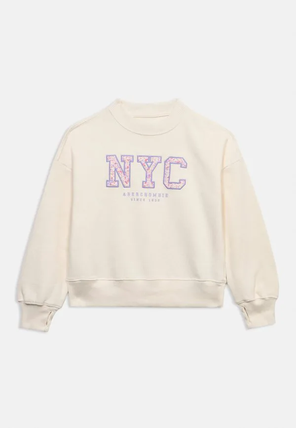 Нью-Йоркская толстовка с цветочным принтом Abercrombie & Fitch, Jet Stream — фото 3