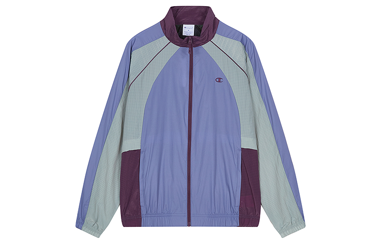 

Champion Куртка SS25 американская версия унисекс, Green Blue Patchwork