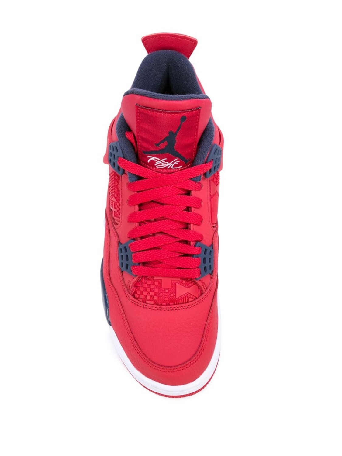 Кроссовки Air 4 Retro SE Fiba Jordan, красный — фото 4