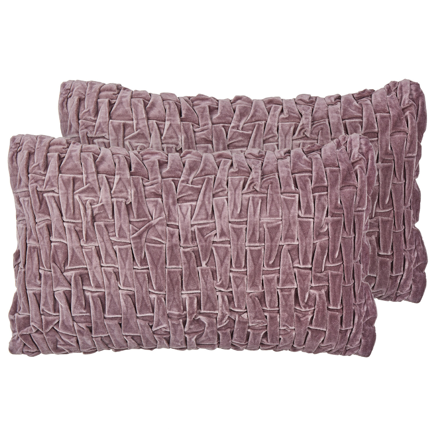 

Декоративные подушка Beliani, 50x30 см, фиолетовый