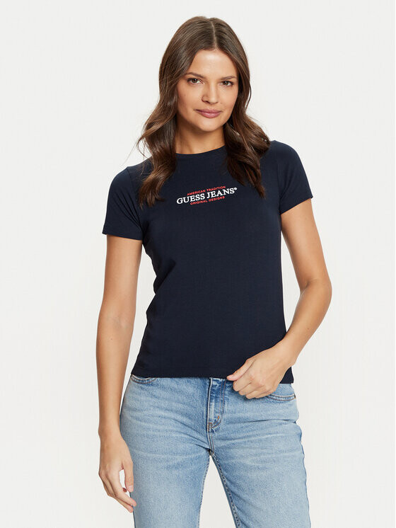 

Футболка стандартного кроя Guess Jeans, синий