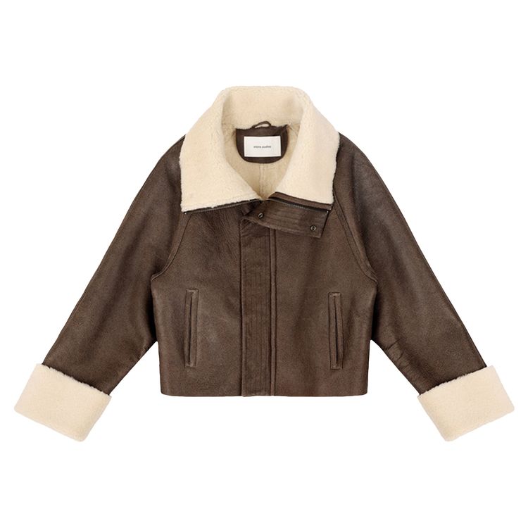 

Куртка Entire Studios Bulk Shearling Jacket 'Corretto', коричневый