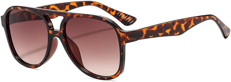 

Солнцезащитные очки UV400 – конфетные цвета, двойные перемычки, леопардовый принт, для женщин и мужчин, для бега и занятий спортом на открытом воздухе UYPTK, Leopard Tea Gradient