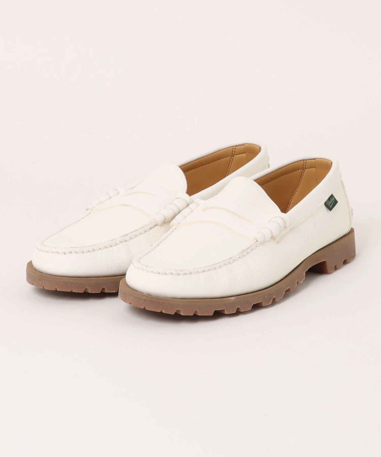 Мужские кожаные лоферы Paraboot CORAUX чёрные