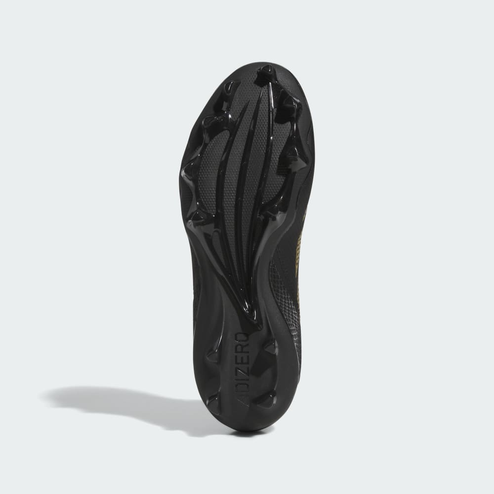 Бутсы Adidas Adizero Impact Football Cleats, цвет Core Black/Gold Metallic/Core Black — фото 3
