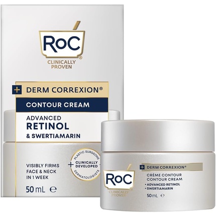 

Крем Derm Correxion Contour для лица, шеи и линии подбородка Visible Face Lift Neck Firming Treatment 50 мл RoC