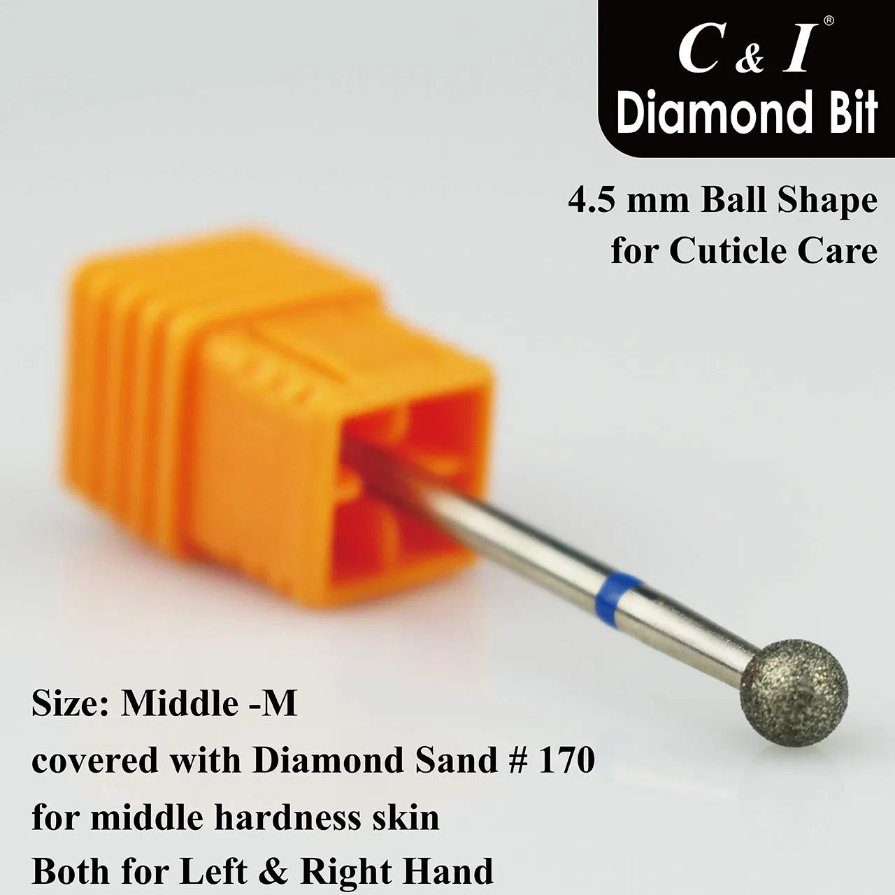 Набор алмазных фрез для маникюра «Diamond Nail Drill» от C & I ‎C & I — фото 3