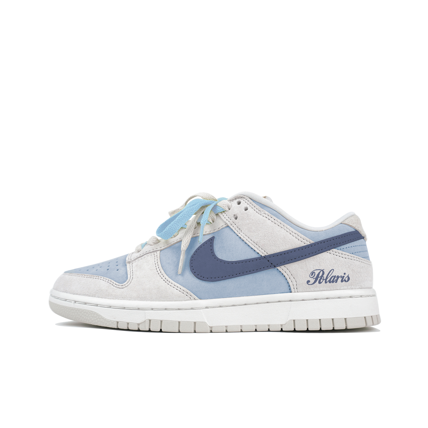 

Nike Dunk Low Nine Systems Low Top Skateboard Shoes мужские бело-серо-синие