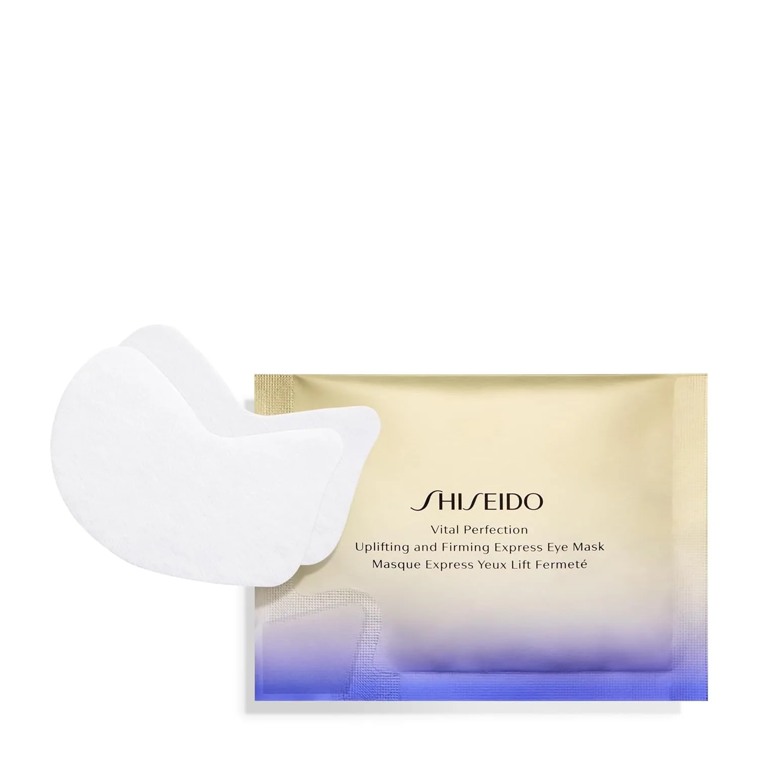 Shiseido Vital Perfection Uplifting and Firming Express Eye Mask - маска для области вокруг глаз с чистым ретинолом для подтяжки и упругости, против темных кругов и мешков 1 шт. (24 шт.) — фото 4