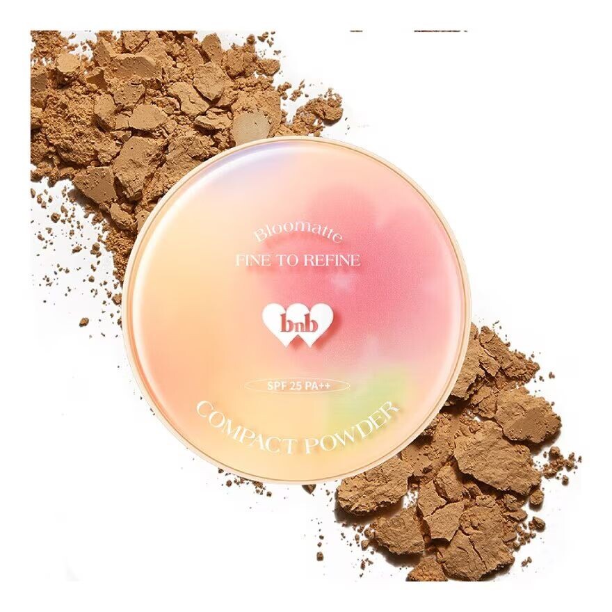 

Barenbliss Компактная пудра Bloomatt Fine To Refining, 6 г. TW1 Кофе, TW Coffee