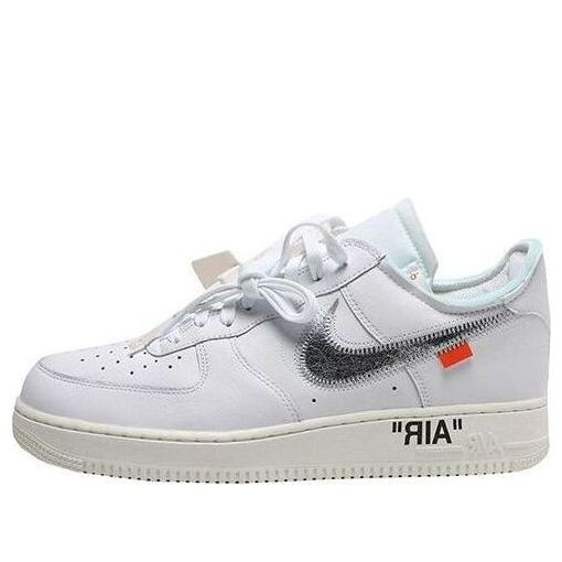 

Кроссовки x off white air force 1 Nike, белый