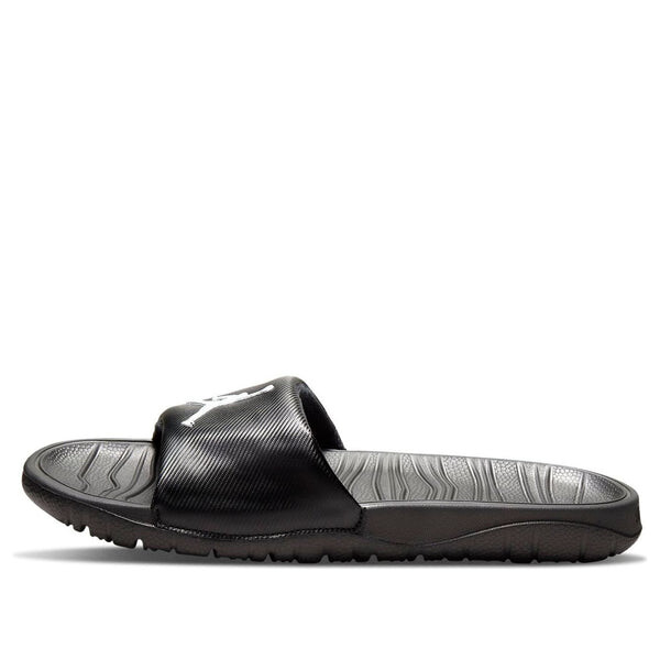 

Тапочки break slide 'black white' Air Jordan, черный