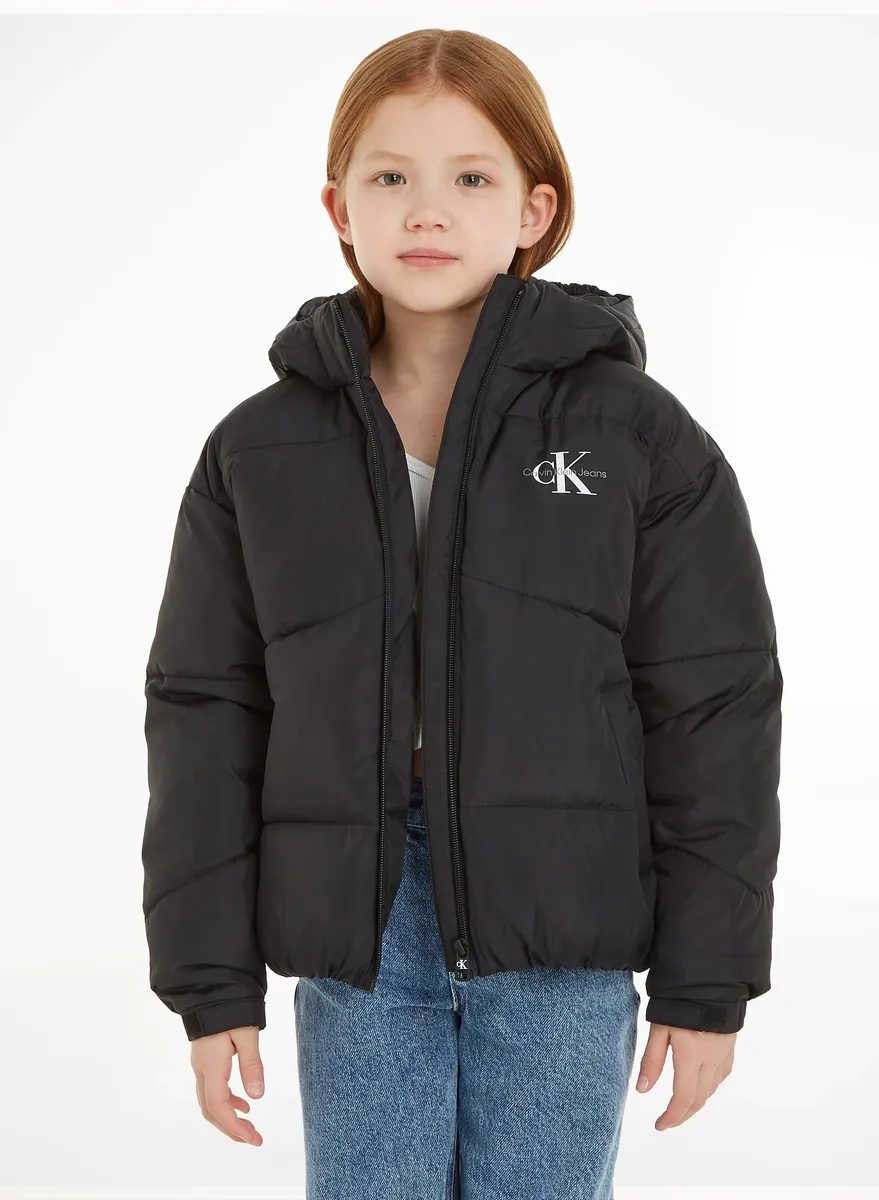 

Зимняя куртка Calvin Klein Jeans "CK SHORT PUFFER JACKET", черный