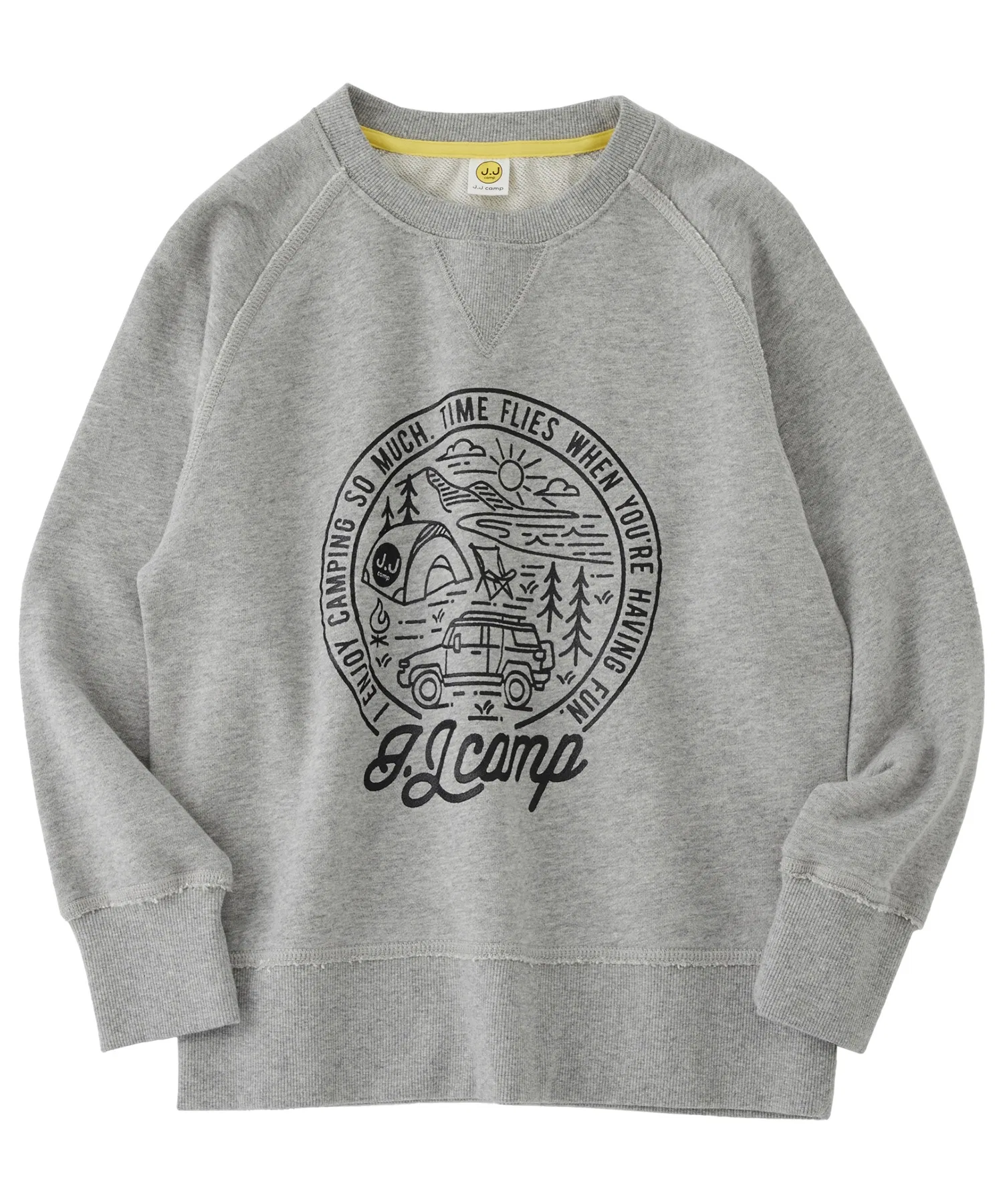 Винтажная толстовка JJ Camp с напечатанным логотипом (umibe de hinode) — фото 4