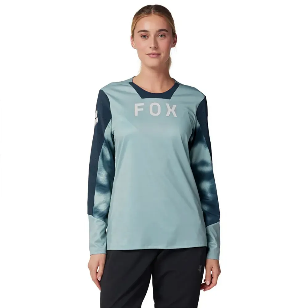 

Футболка с длинным рукавом Fox Racing Defend Taunt, синий