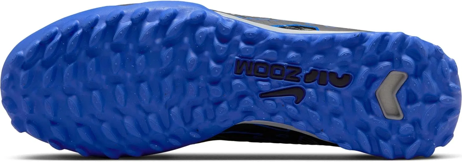 Мужские кроссовки Nike Zoom Superfly 9 Academy TF высокого качества, Black Blue Black Chrome Hyper Royal — фото 2