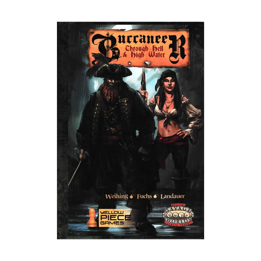 

Buccaneer - Through Hell & High Water, Role Playing Games (Fabled Environments), твердый переплет