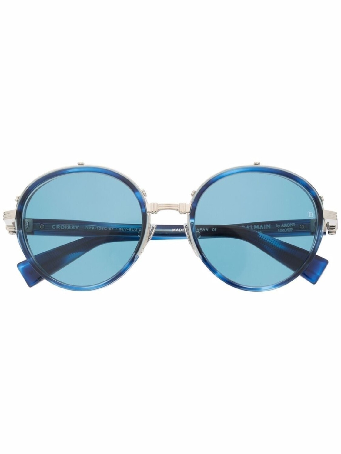 

Balmain Eyewear солнцезащитные очки с логотипом, синий