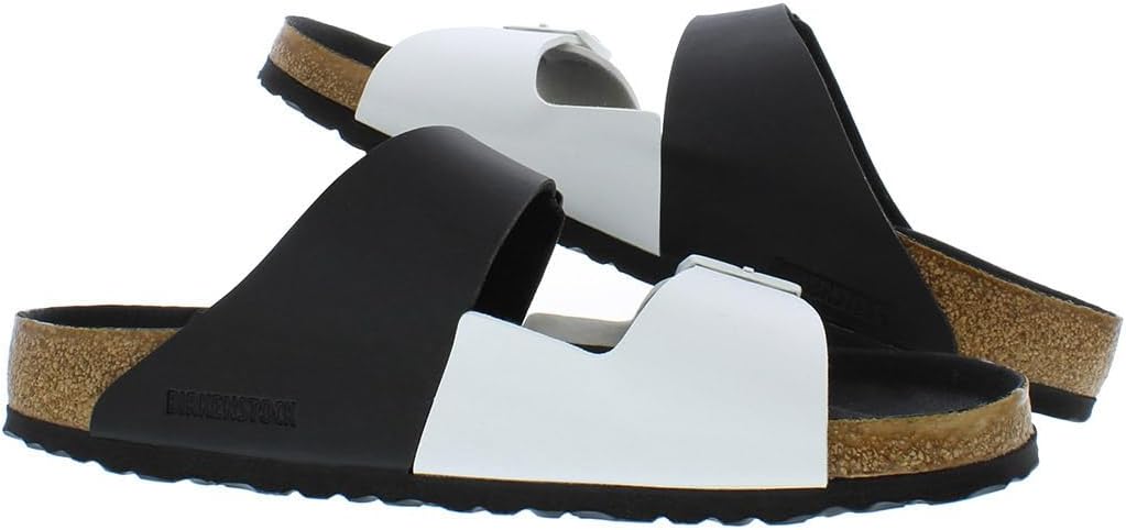 Женские сандалии Birkenstock Arizona Split Hex, черный/зеленый — фото 4