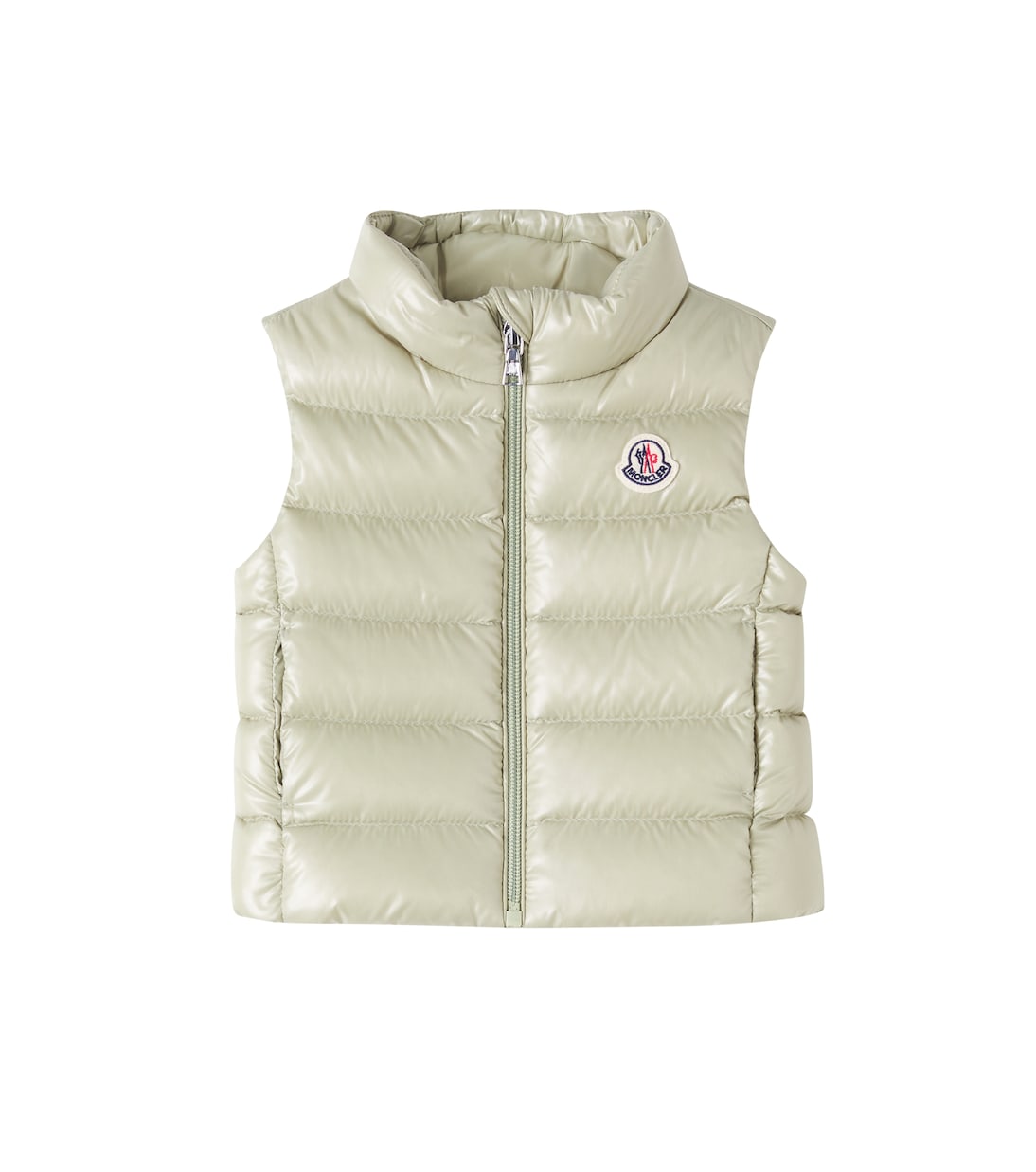

Жилет с логотипом Baby Ghany Moncler Enfant, Lime Green