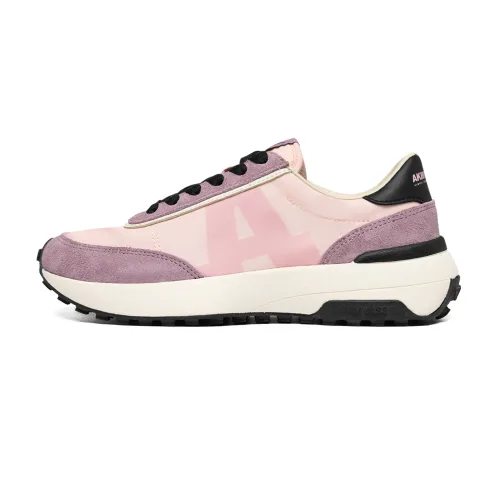 Кроссовки из кожи и полиуретана Springfield Lavender Mild Pink AKIII CLASSIC