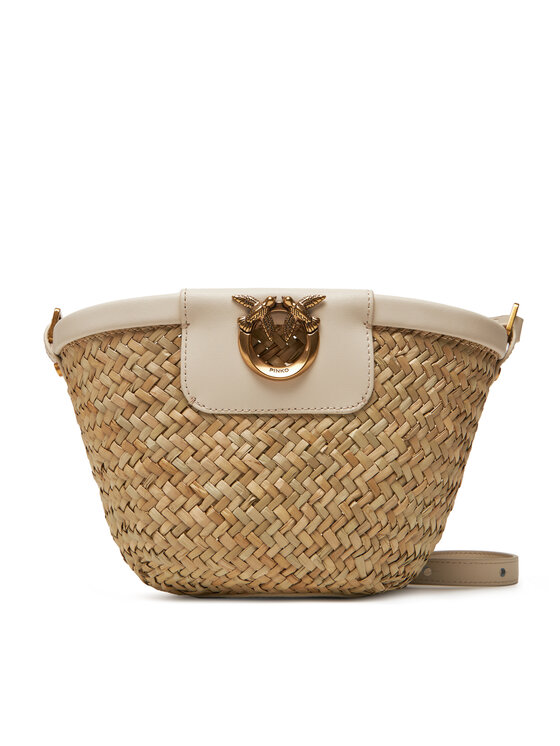 

Женская сумка Love Summer Bucket PE 25 PLTT 103325 A1RL Pinko, бежевый