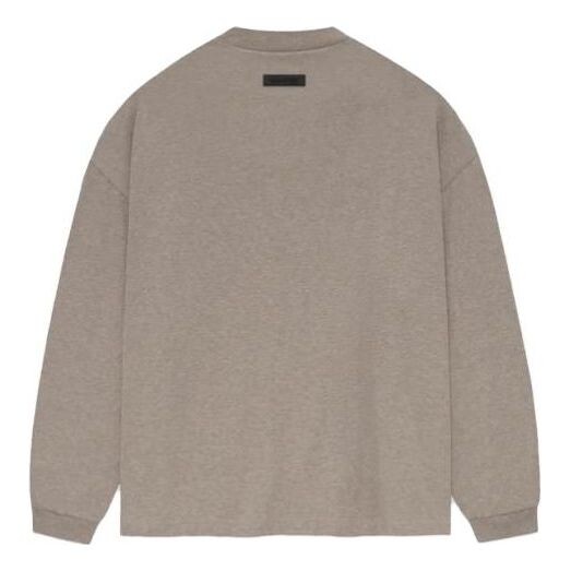 

Футболка fw23 long sleeve tee 'core heather' Fear Of God Essentials, серый