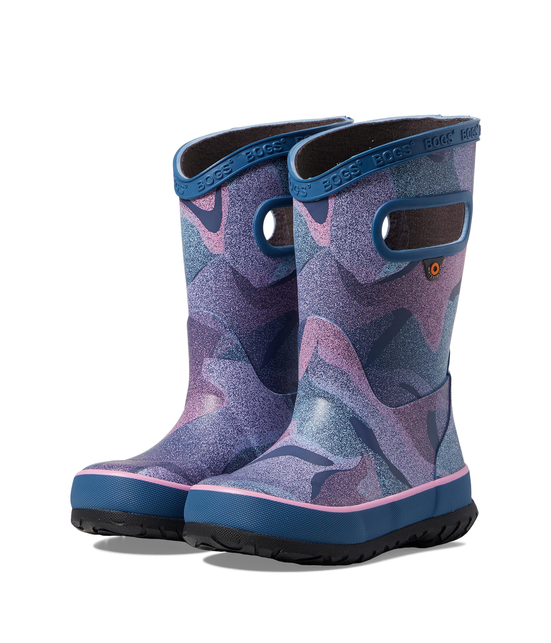 

Ботинки Bogs Kids Rain Boots Abstract Shapes, Indigo Multi