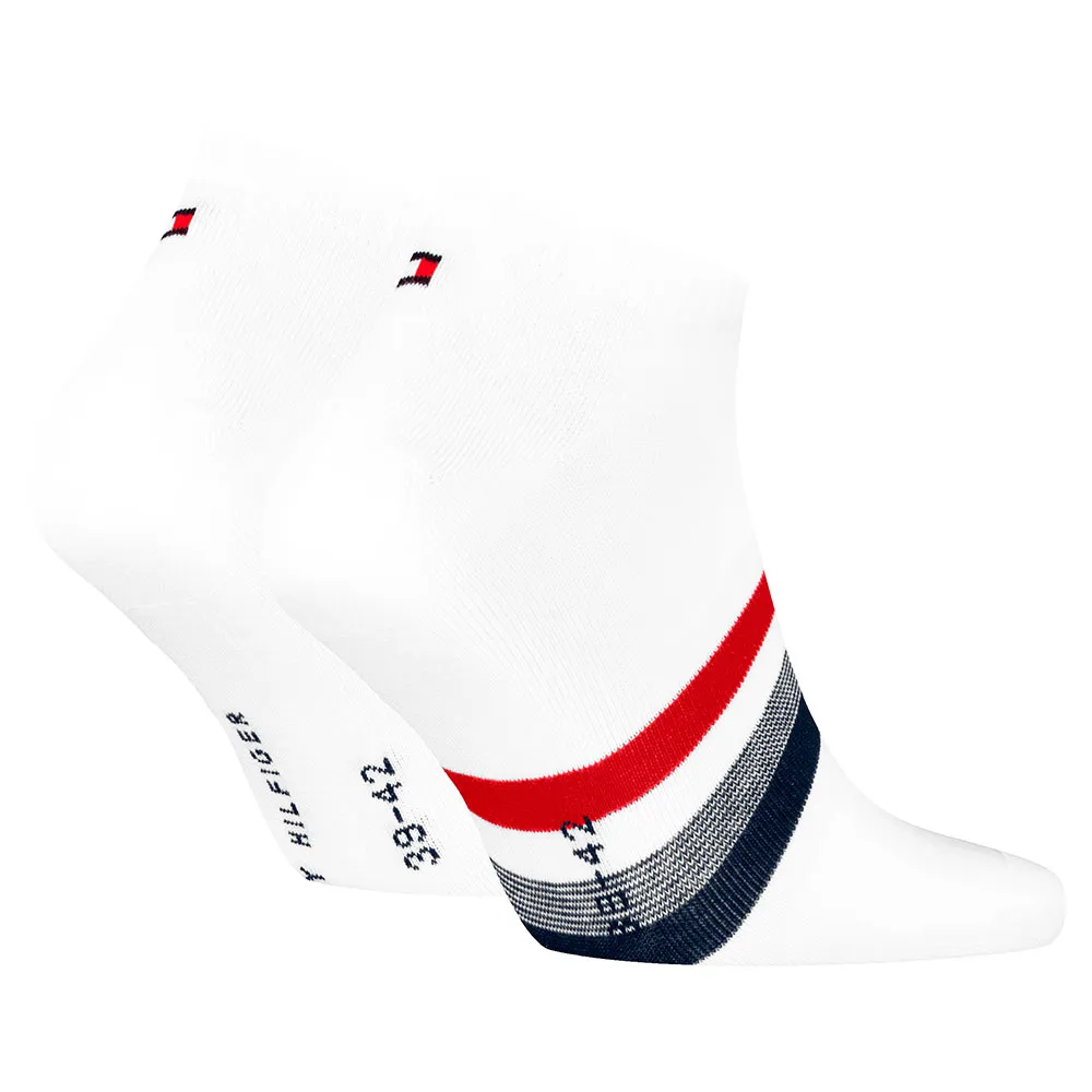 Носки 2 шт Tommy Hilfiger Sneaker, белый — фото 2