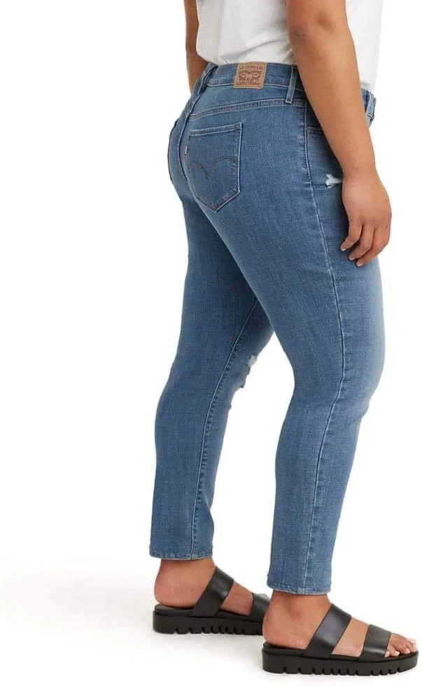 Джинсы скинни Levi's, Lapis Joy - Medium Indigo — фото 2