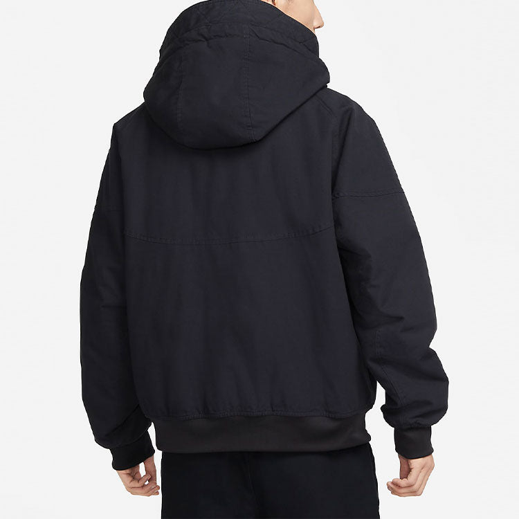 Куртка Nike Sportswear Windrunner Canvas Jacket DX0693-010, черный — фото 3