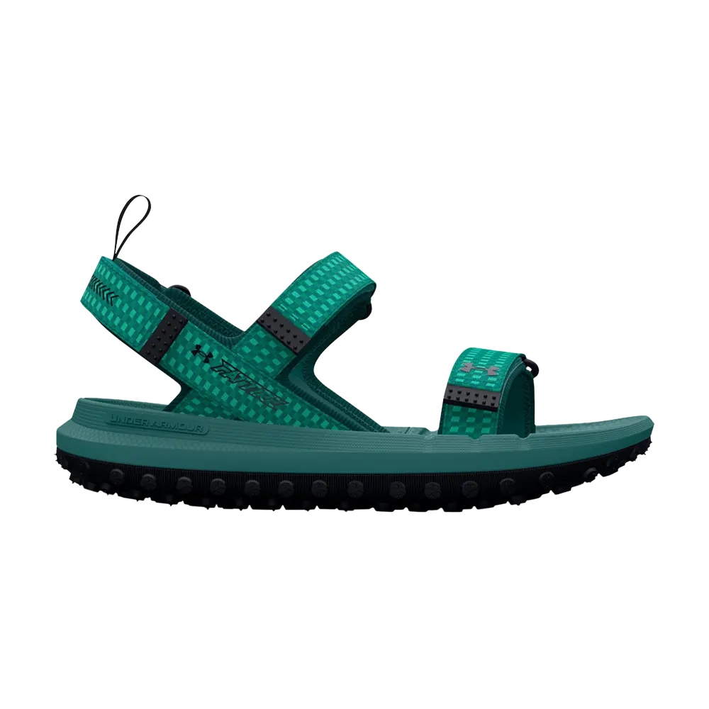 

Кроссовки Fat Tire Sandal Under Armour, сине-зеленый, Синий, Кроссовки Fat Tire Sandal Under Armour, сине-зеленый