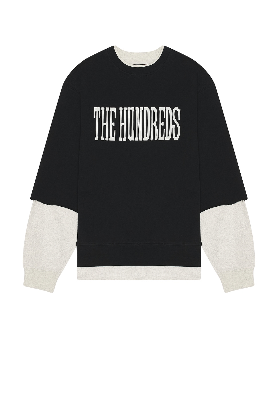 

Толстовка с круглым вырезом The Hundreds, черный