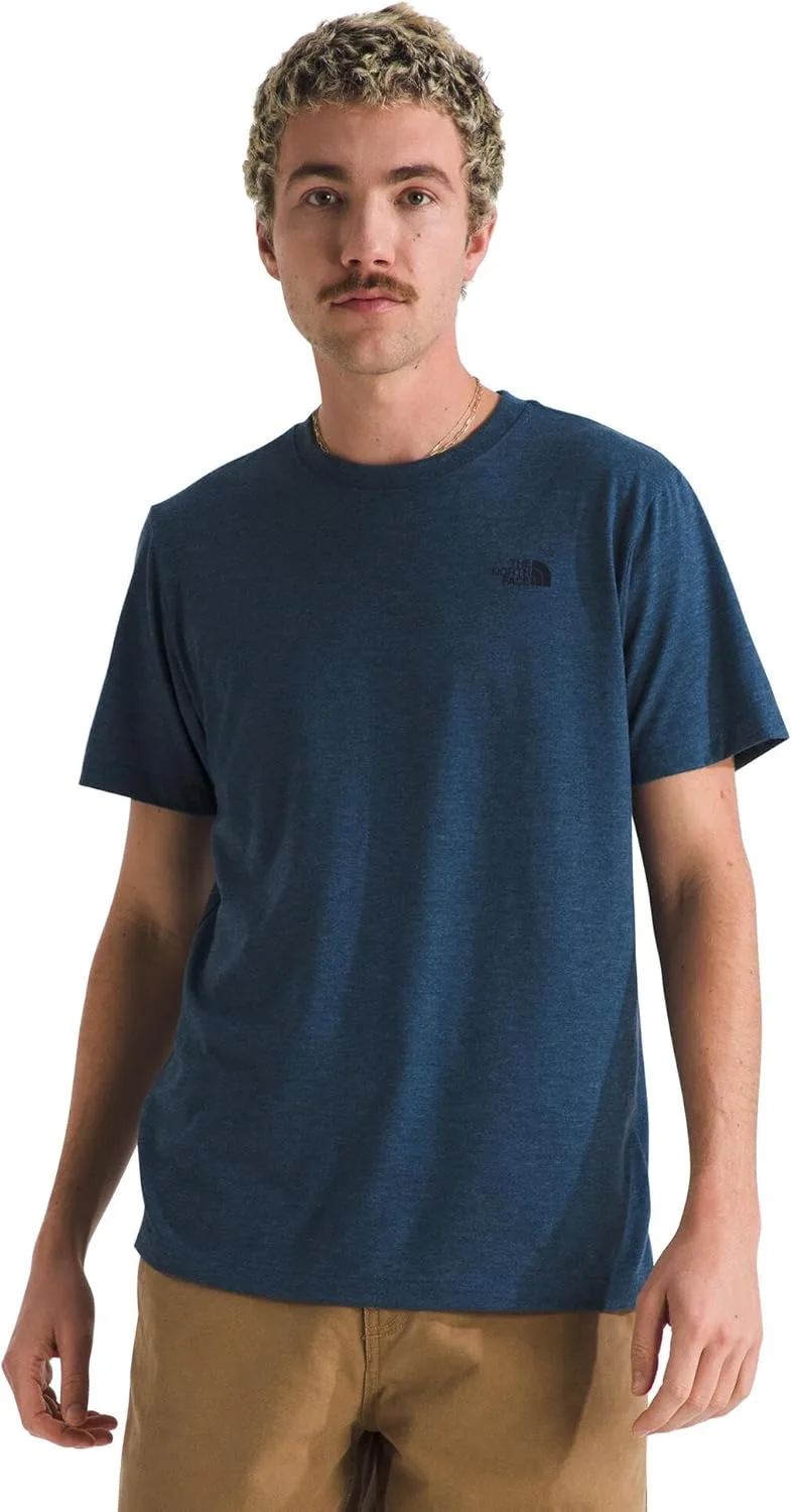 

Футболка The North Face с коротким рукавом Tri-Blend и классическим логотипом