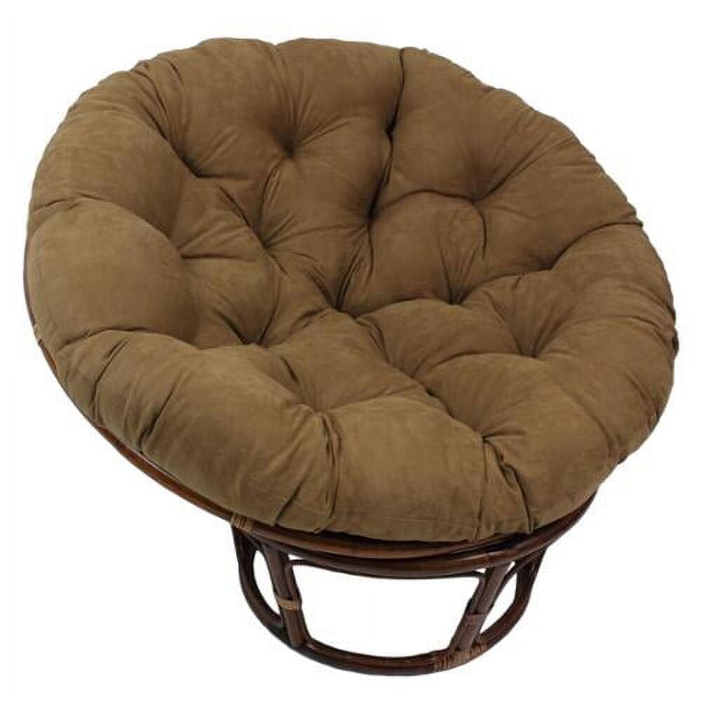 

Кресло с подушкой Papasan International Caravan Bali Sage, желто-зеленый
