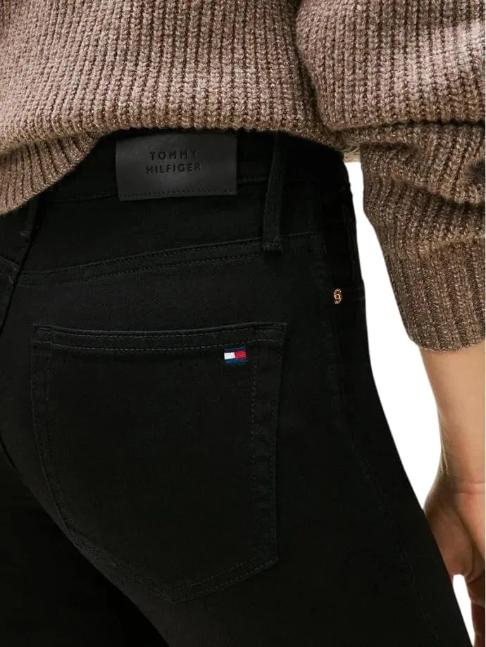 Джинсы bootcut Tommy Hilfiger, деним (черный) — фото 3