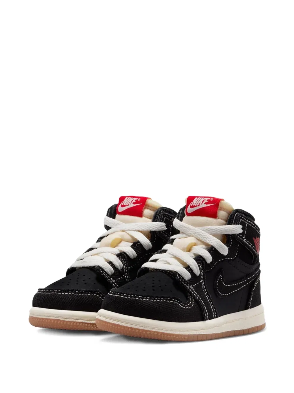 Кроссовки Air Jordan 1 High OG Jordan Kids, черный